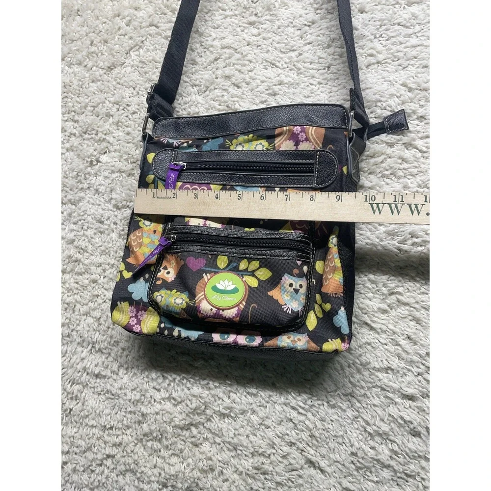 Lily Bloom Owl Crossbody Bag Purse EUC - Picture 4 of 11